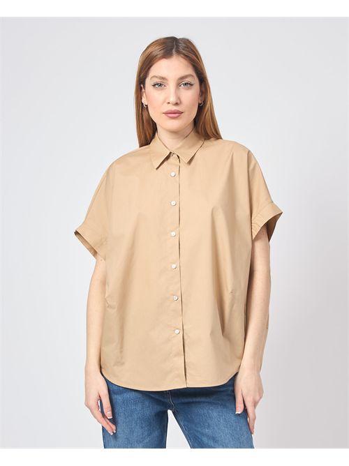 Camicia over Manila Grace in popeline di cotone MANILA GRACE | C067CUMA002